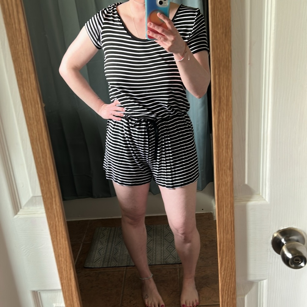 Striped Women’s Romper